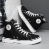 Fashionable black shoes